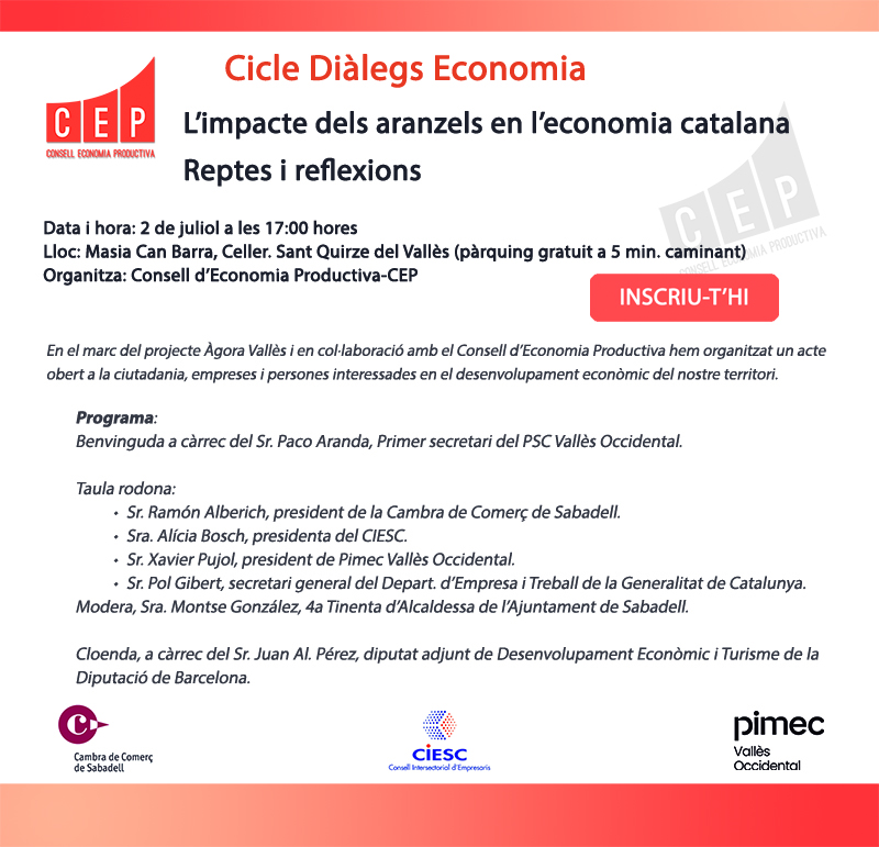 L'Impacte dels aranzels en l'economia catalana. Reptes i reflexions