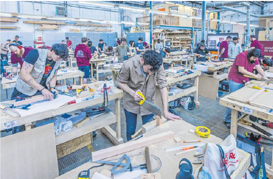 img Formació professional, talent i moltes serradures 